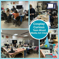Cosplay Curious: Teen Mixed Media Art Club – New Date 3/17