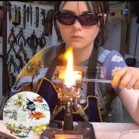 Glass Flameworking Art – Youth Maker Xd Spring Break Camp