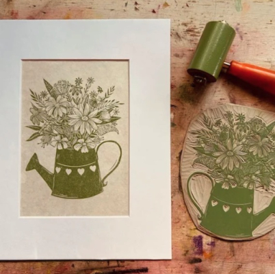 Intro to Linocut with Carol Black