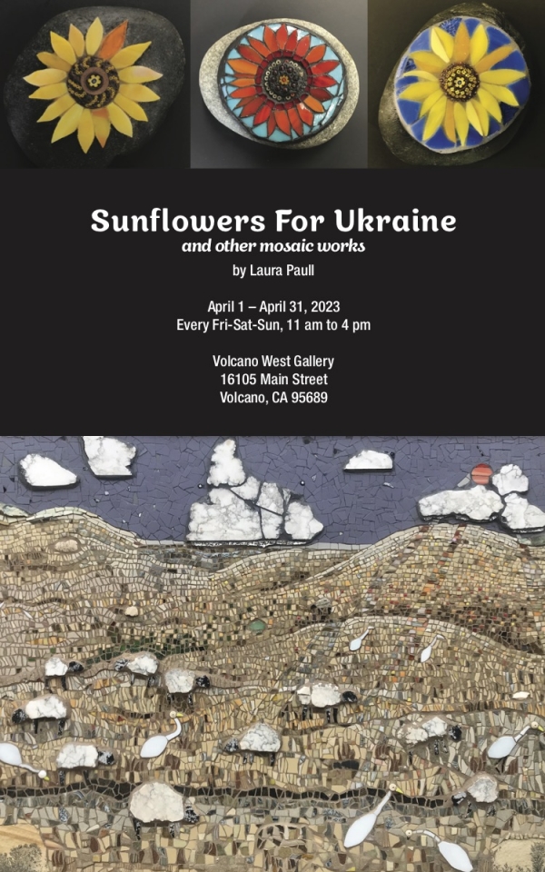 'sunflowers For Ukraine' And Other Mosaic Works By Laura Paull