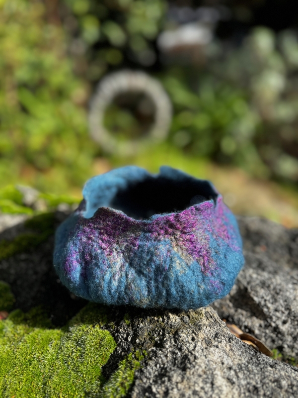 Felted Bowl Class with Kimber Chin