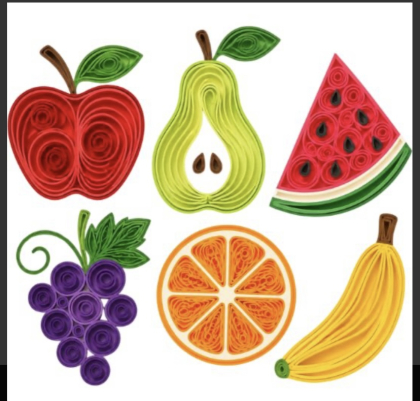 Fruit-tastic Quilling with Celeste