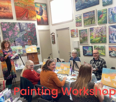 Painting Workshop with Unni Stevens 1-15-26