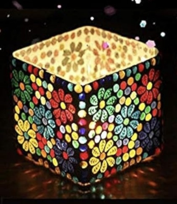 Mosaic Tealights with Celeste